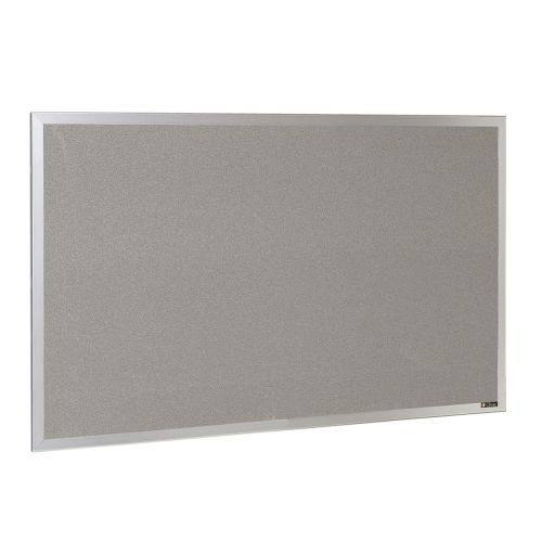 Claridge® Nucork Tackboard, Tan Nucork with Aluminum Frame, 2' X 3'